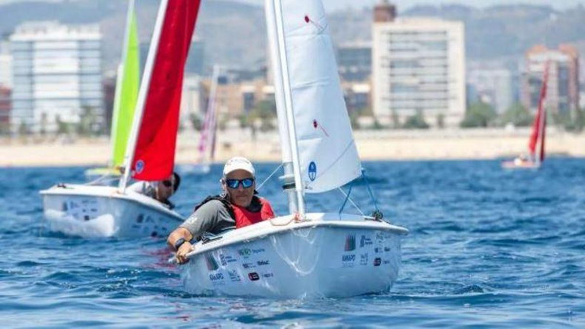 Jordi Cargol, del Club de Vela Port d’Andratx, ocupa la tercera posición.