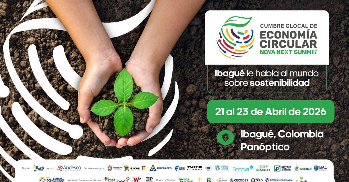 Un cartel de la cumbre
