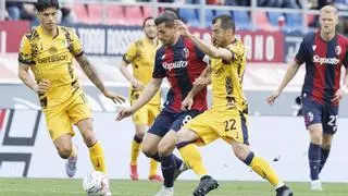 El Inter cae en Bolonia en el minuto 94 (1-0)