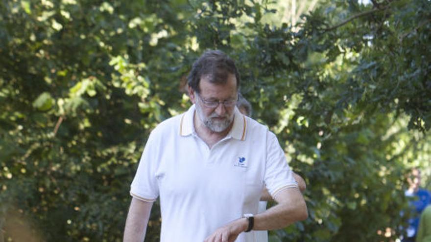 Rajoy inicia sus vacaciones