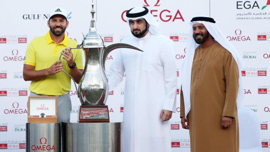 Sergio García ganó el Dubai Dessert Classic