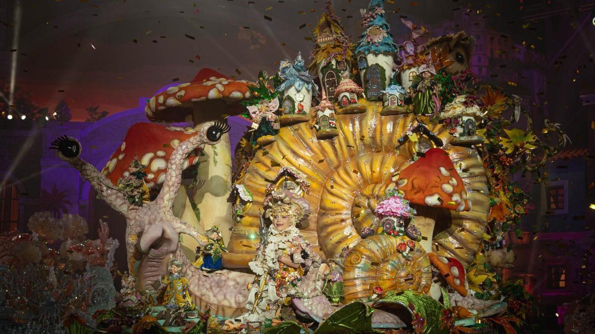 Gala de elección de la reina infantil del Carnaval de Santa Cruz de Tenerife 2026