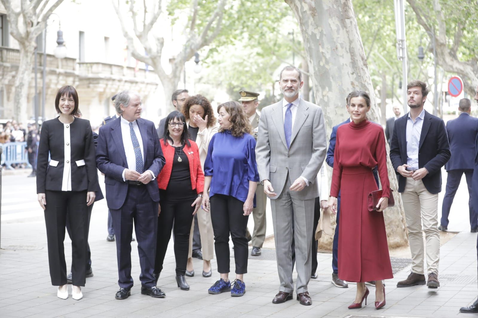 Los Reyes están en Palma para apoyar a los jóvenes talentos