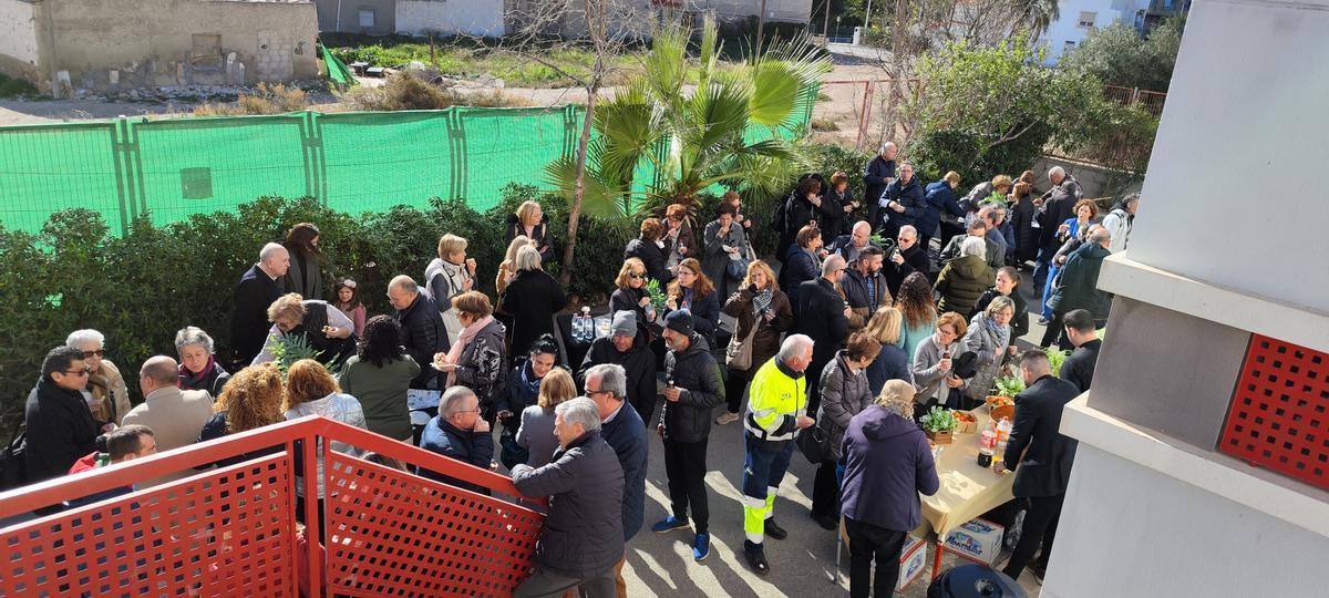 Almuerzo tras la presentación del nuevo director de Cáritas Elche