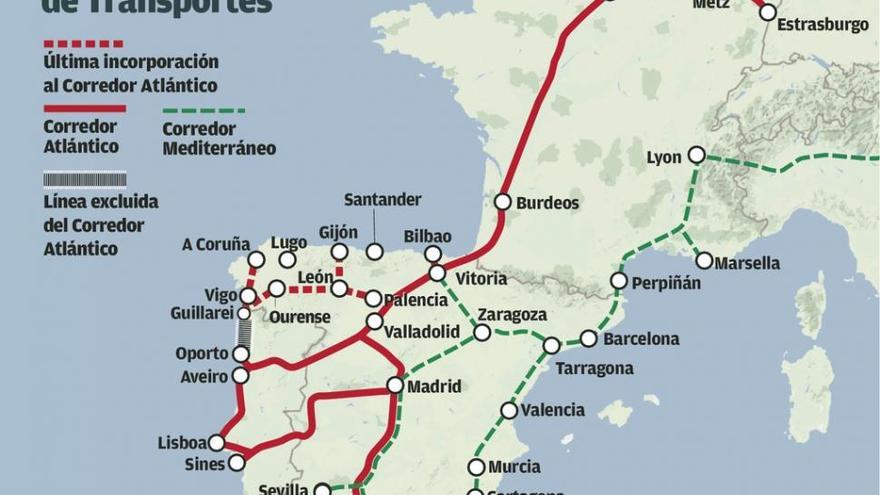 La Xunta, segura de que la UE incluirá la salida sur de Vigo en la red básica ferroviaria