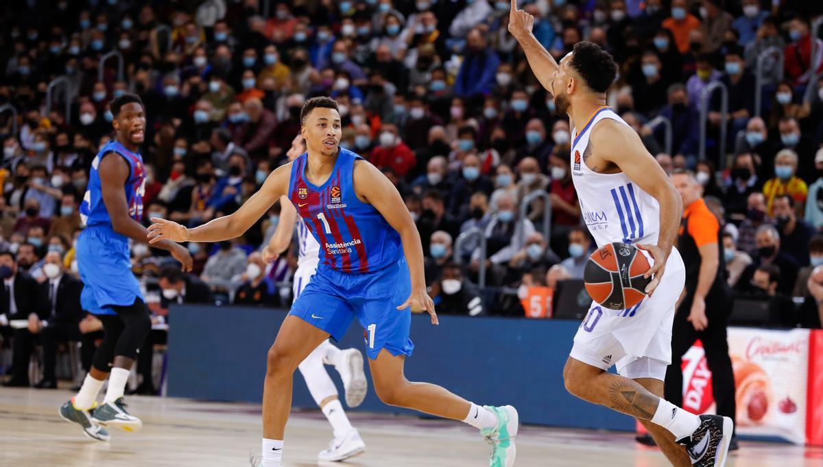 Exum debutó con el Barça en todo un Clásico como el Madrid