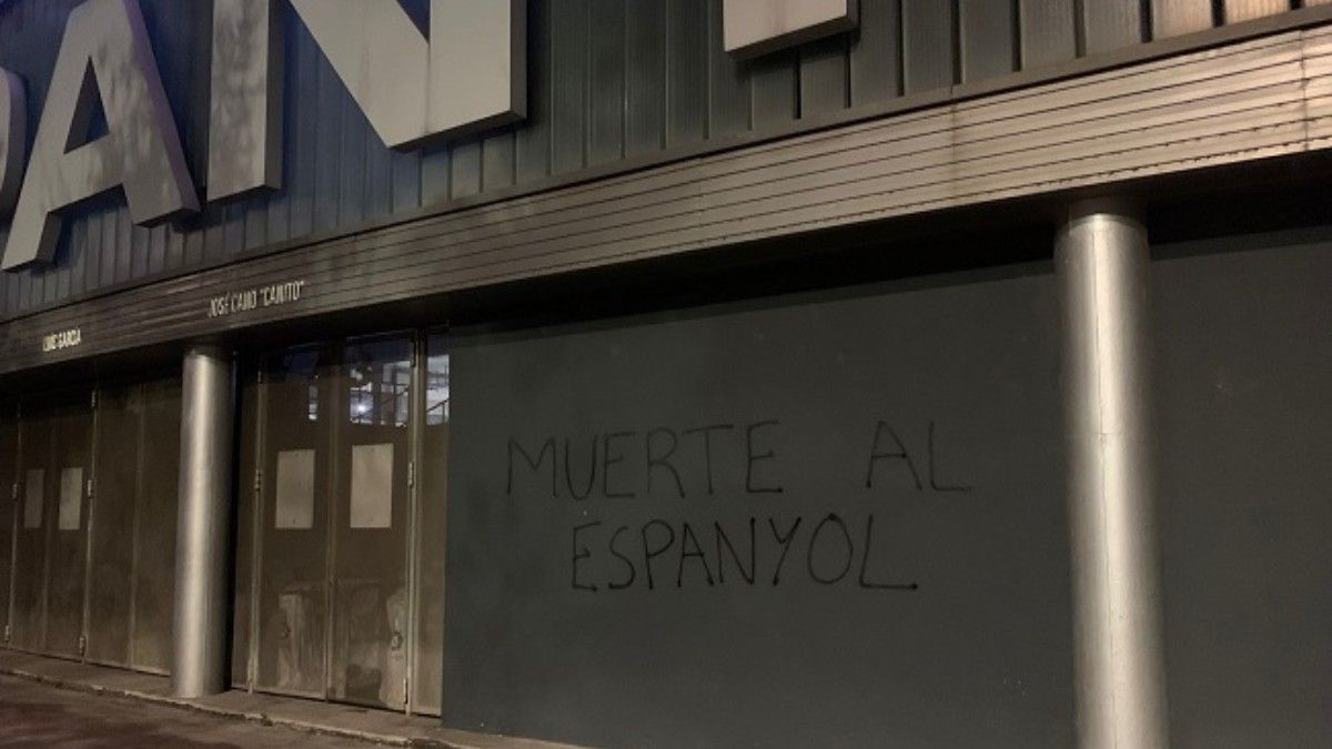 Pintadas en el RCDE Stadium