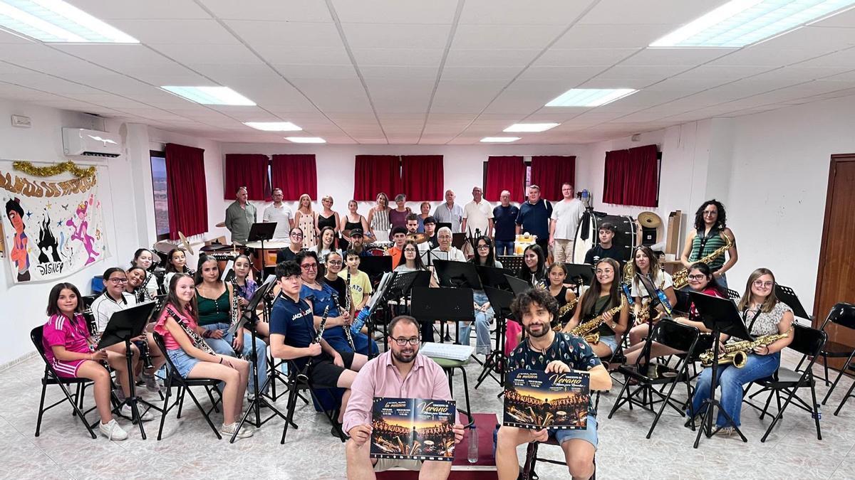 Ensayo para los conciertos de 'Música para recordar'.