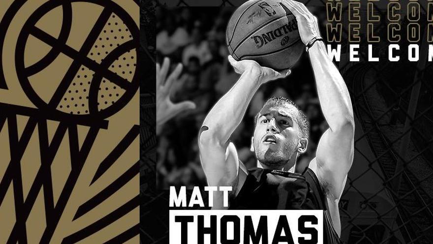 Los Raptors anuncian el fichaje de Matt Thomas