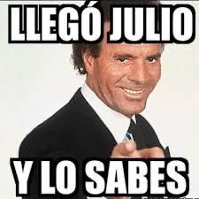 Este primero de mes es el día de Julio Iglesias... y lo sabes