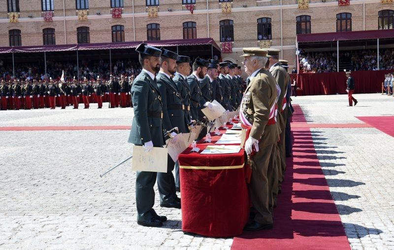 Visita de Felipe VI a la Academia General Militar de Zaragoza