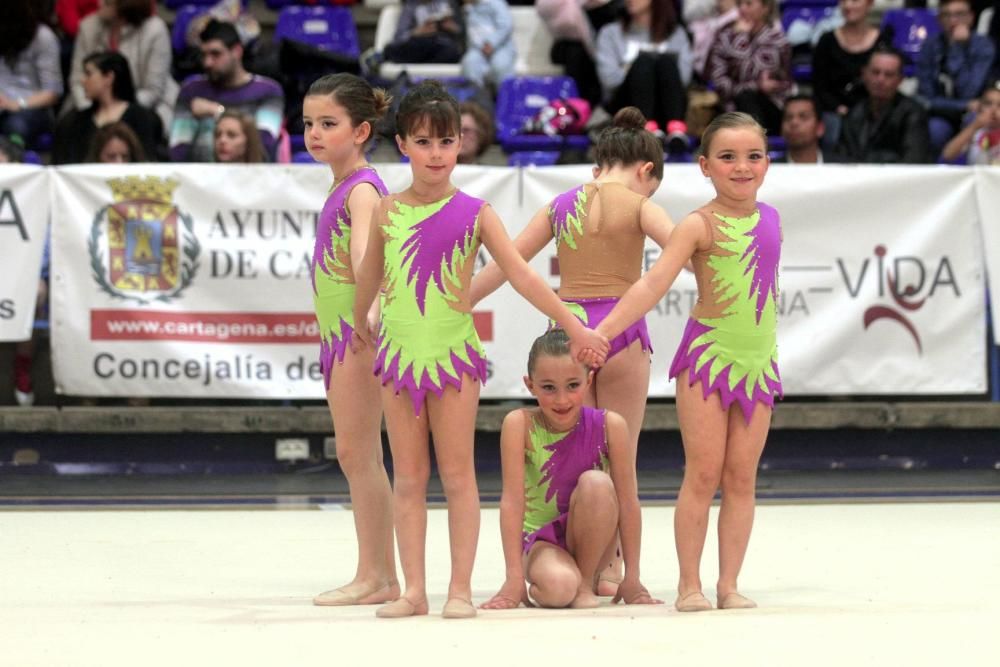 Campeonato de gimnasia rítmica en Cartagena