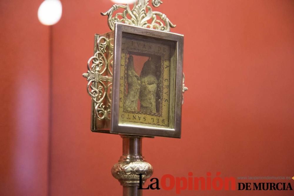 Reliquias de San Juan de la Cruz para la exposició