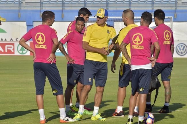 Entrenamiento de la UD Las Palmas en Maspalomas