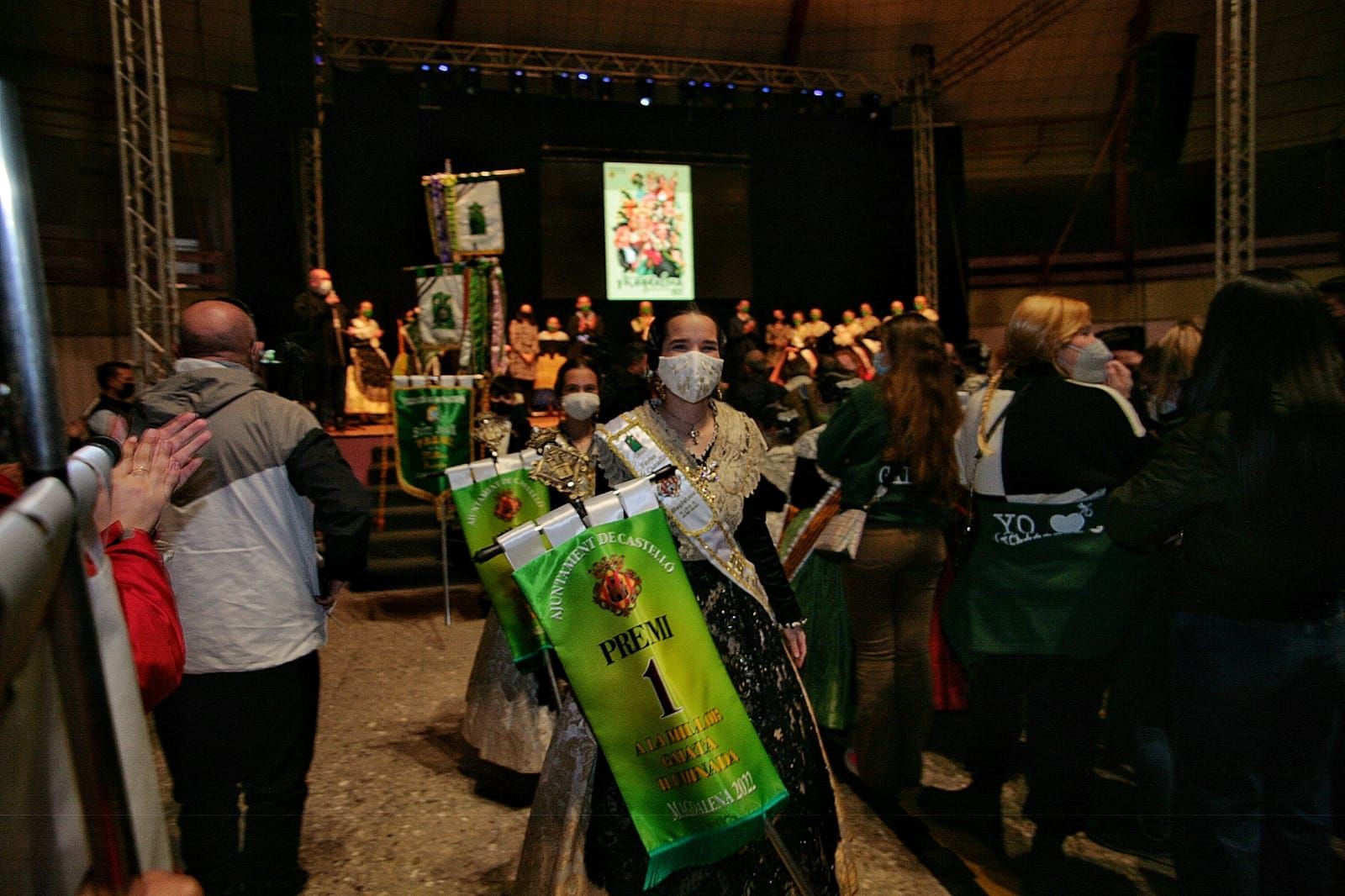 Acto de entrega de premios a las gaiatas en la Pérgola