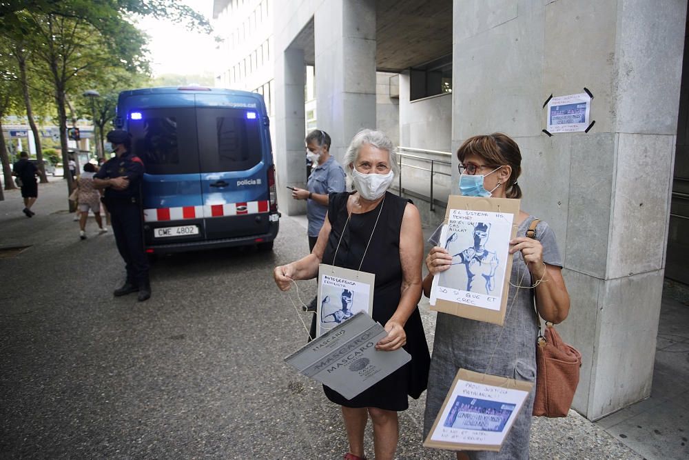 Rebuig a l'absolució de la «manada gironina»