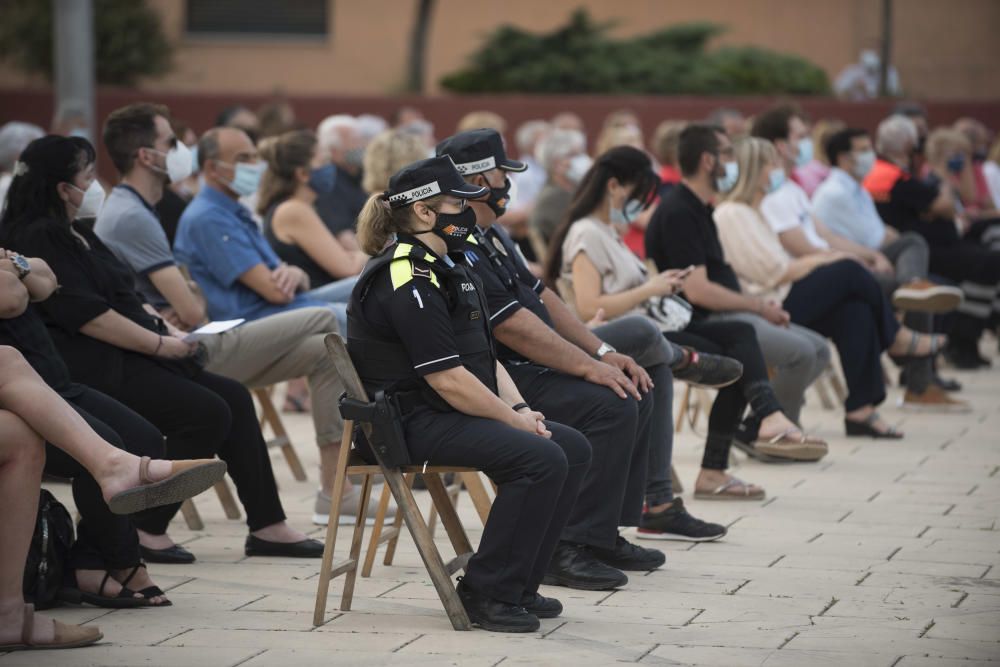 Homenatge a les 33 persones mortes per covid a Sant Joan