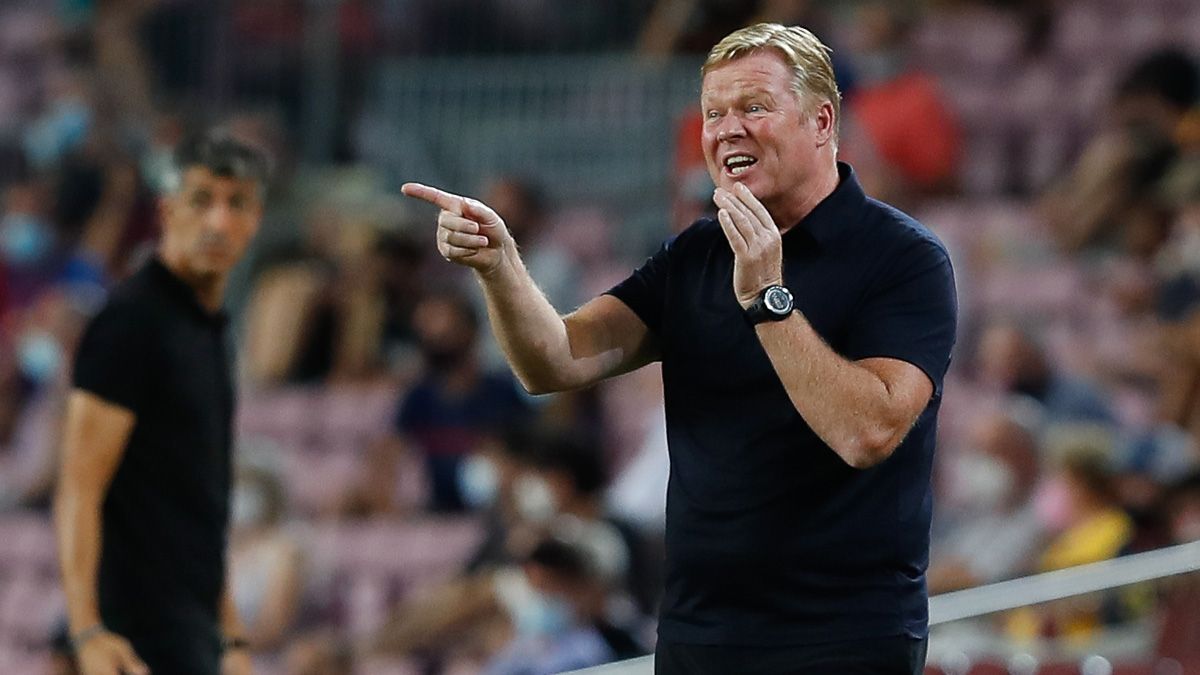 Ronald Koeman, entrenador del FC Barcelona