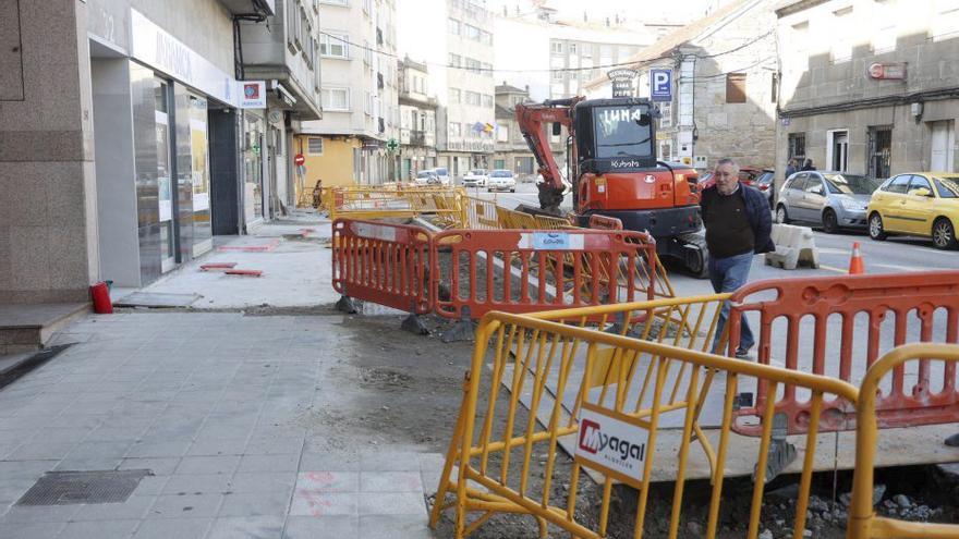 Poio cuenta con acabar las obras de la PO-308 a finales de este año