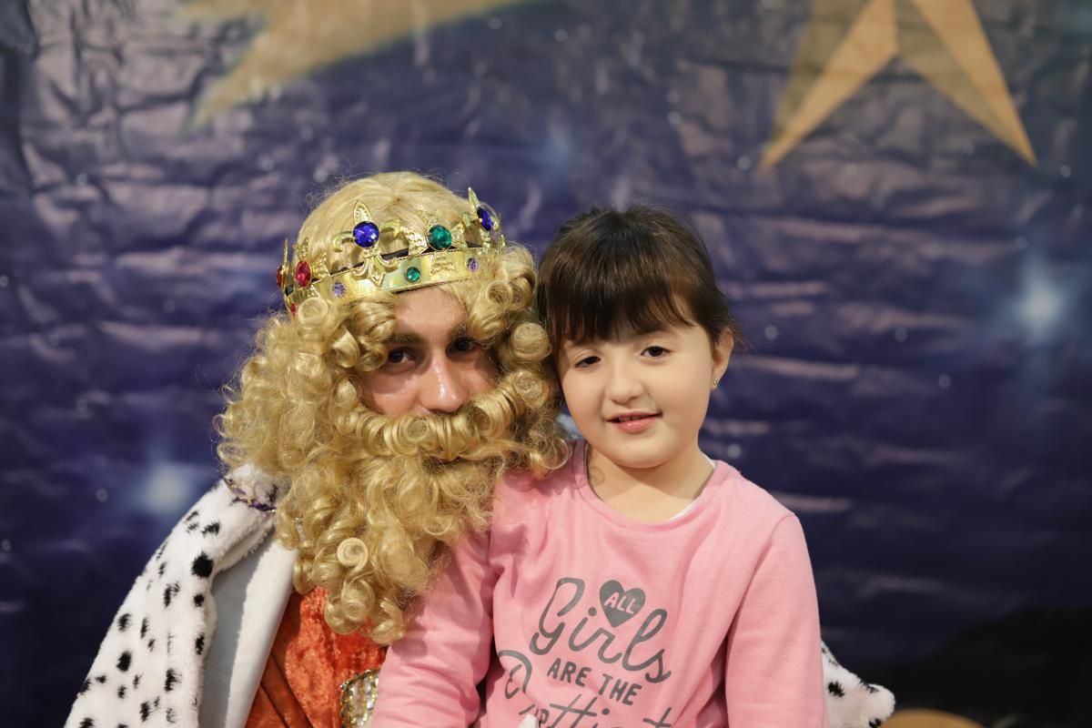 Fotos con los Reyes Magos realizadas el 2 de enero de 2018