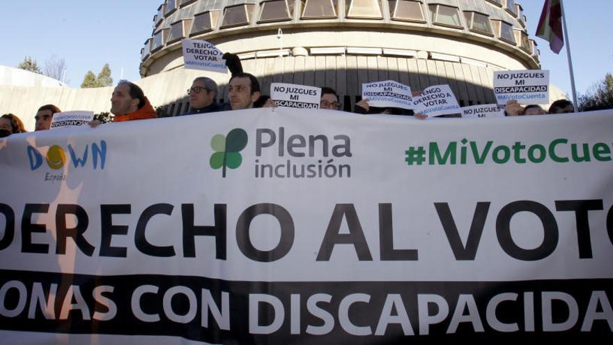 Las personas con discapacidad intelectual recuperan el voto.