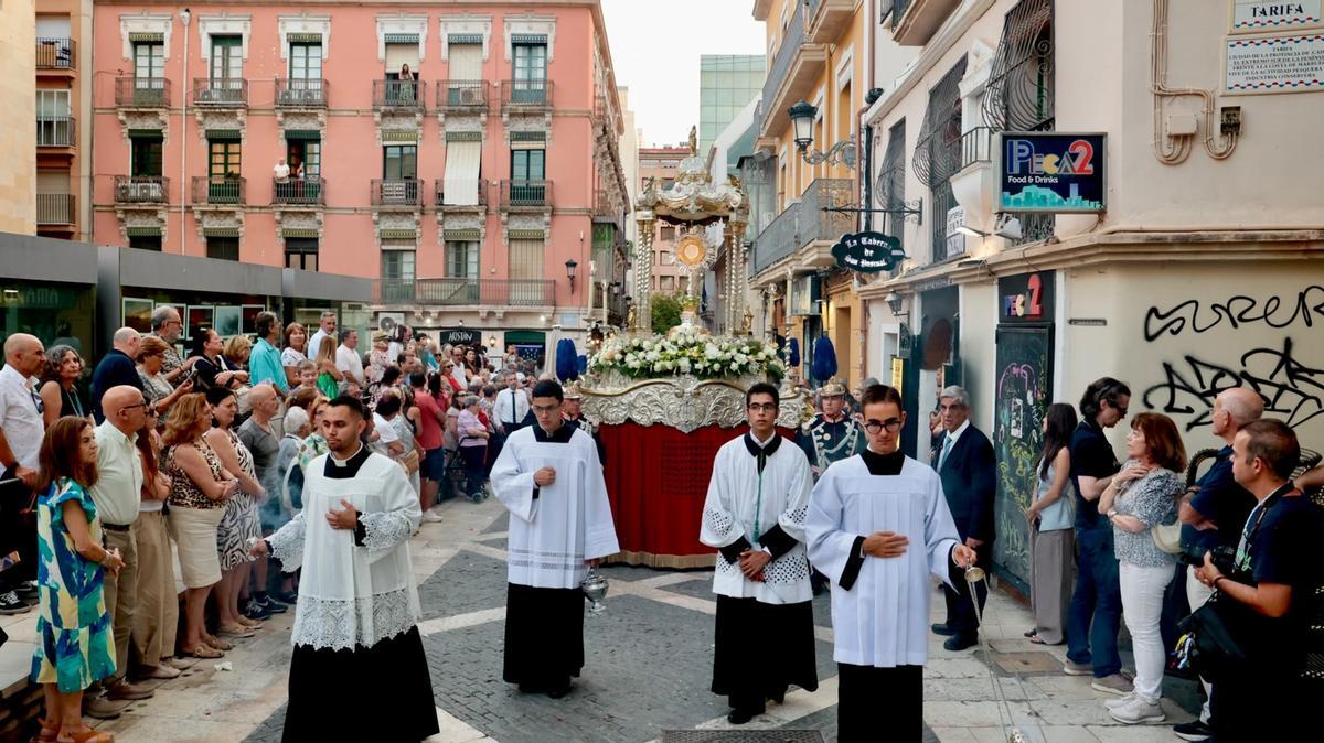 Procesión del Corpus Christi en Alicante