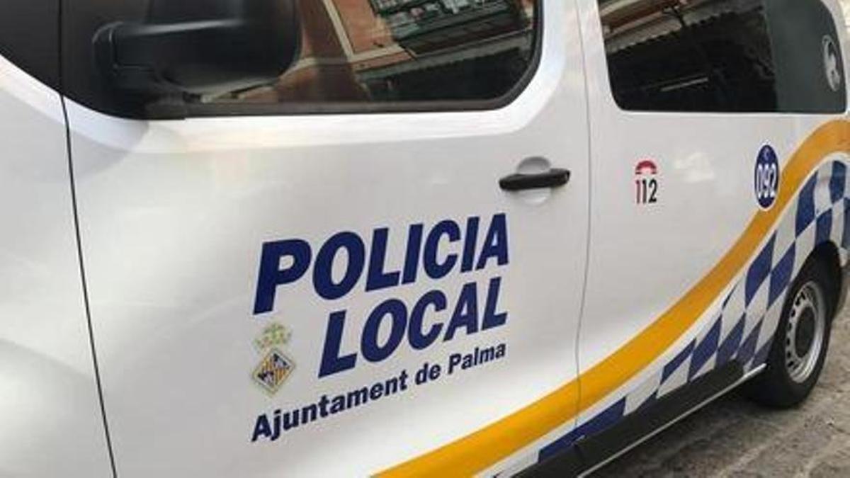Vehículo de la Policía Local de Palma
