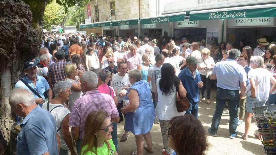 El Paseo da Calzada fue uno de los epicentros de la fiesta. // Noé Parga