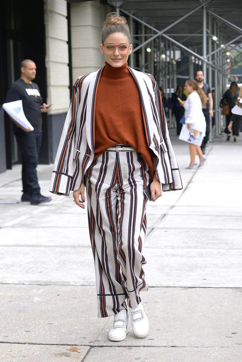 Olivia Palermo, ideal en la Semana de la Moda de Nueva York
