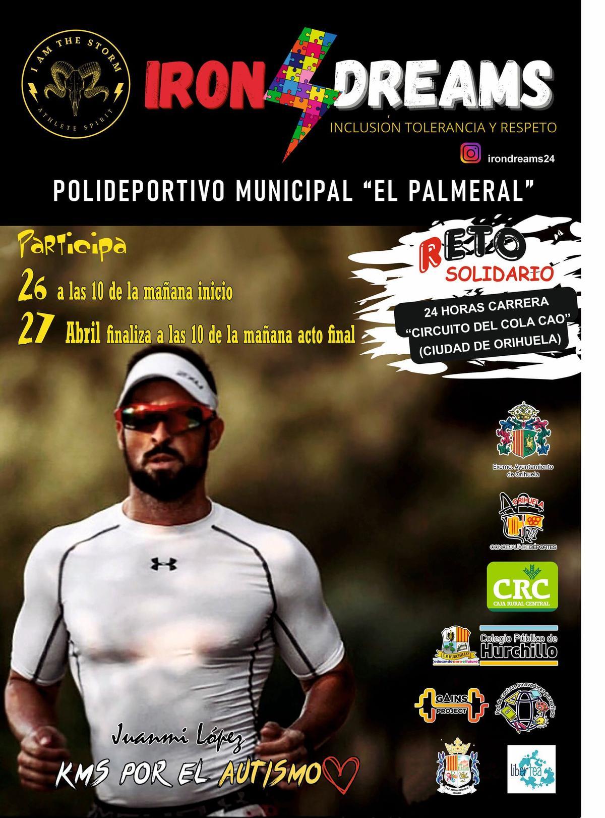 Cartel de la actividad solidaria