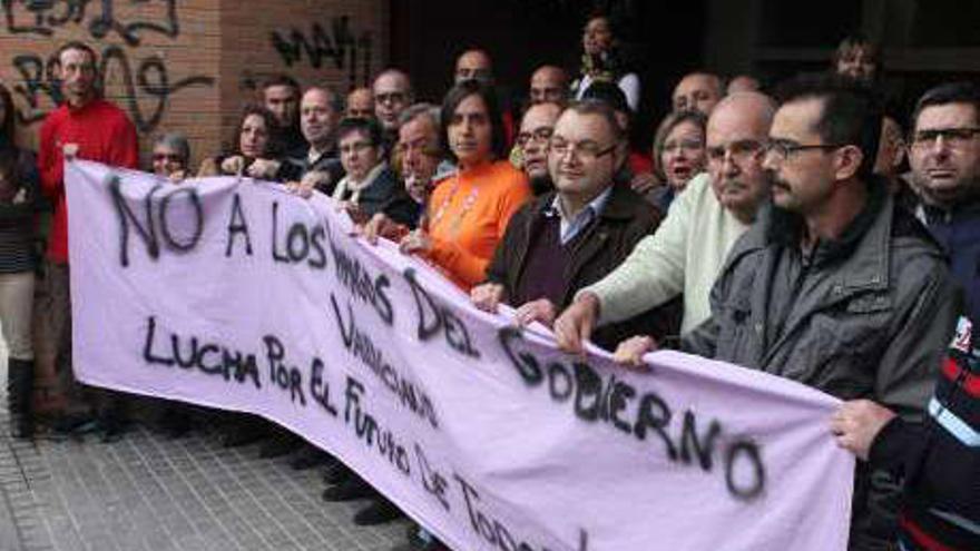 La entidad ha efectuado múltiples actos de protesta.