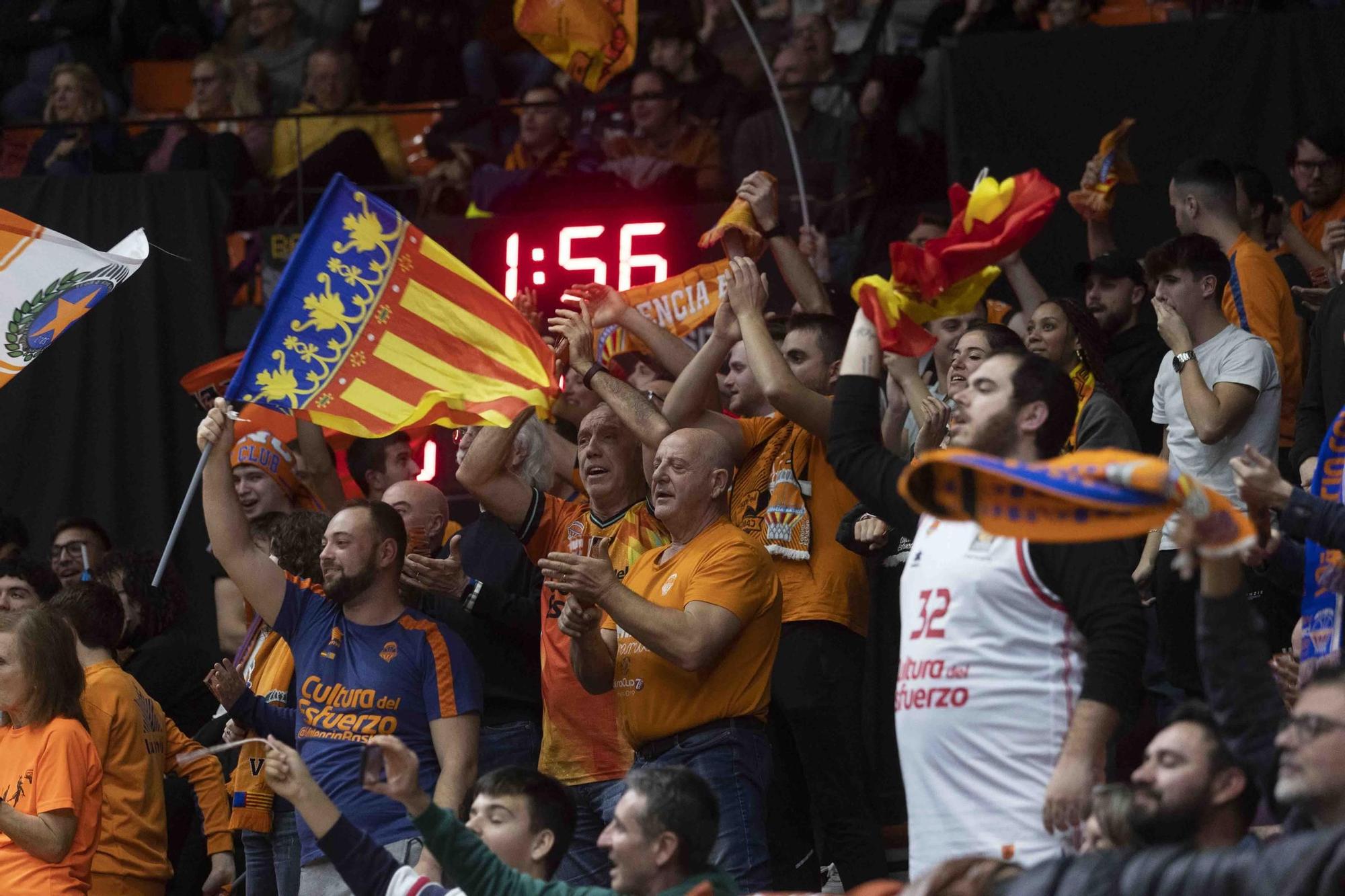 Partido de Euroliga Vlc Basket - EA Milán