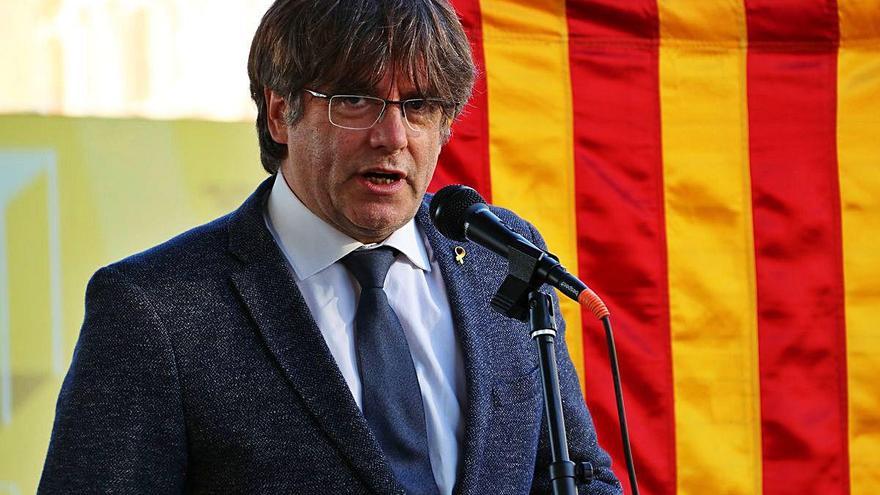 L&#039;expresident de la Generalitat Carles Puigdemont