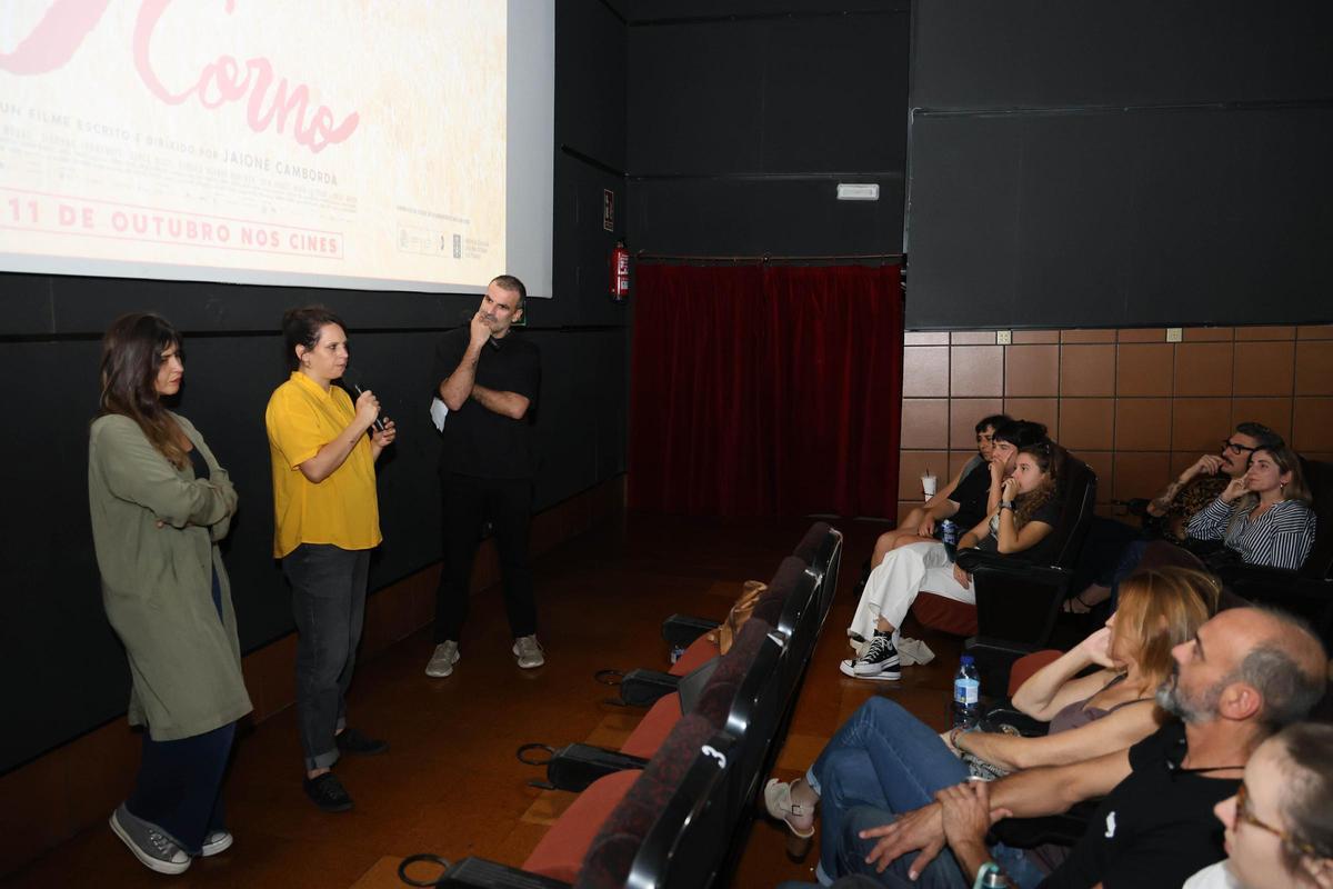 Jaione Camborda y Janet Novás presentan "O Corno" en Vigo Jaione Camborda y Janet Novás presentan "O Corno" en Vigo