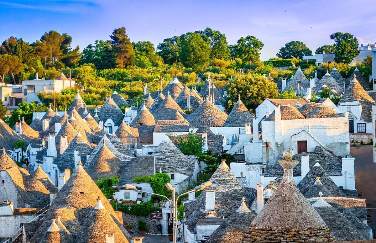 Panorámica trulli Alberobello