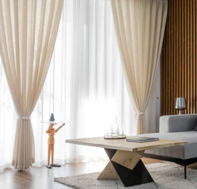 Cortinas de lino