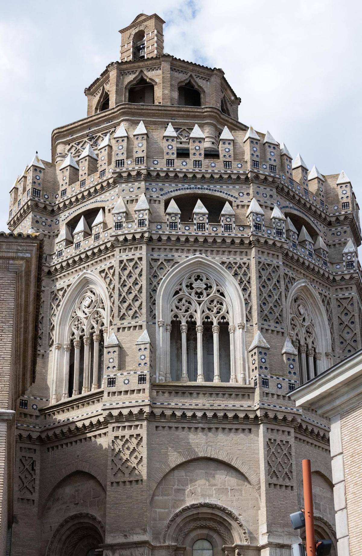 Torre Mudéjar de La Seo en Zaragoza.