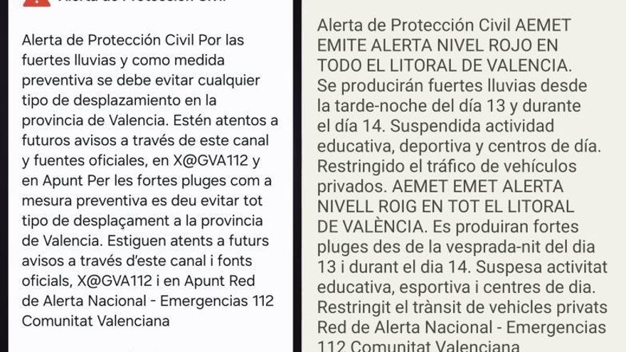 De dar consejos a imponer restricciones: así cambiaron los 9 mensajes de EsAlert