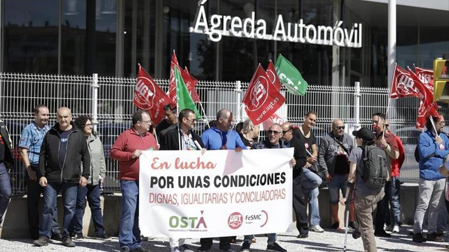 Guerra de cifras en el seguimiento de la huelga de Ágreda Automóvil