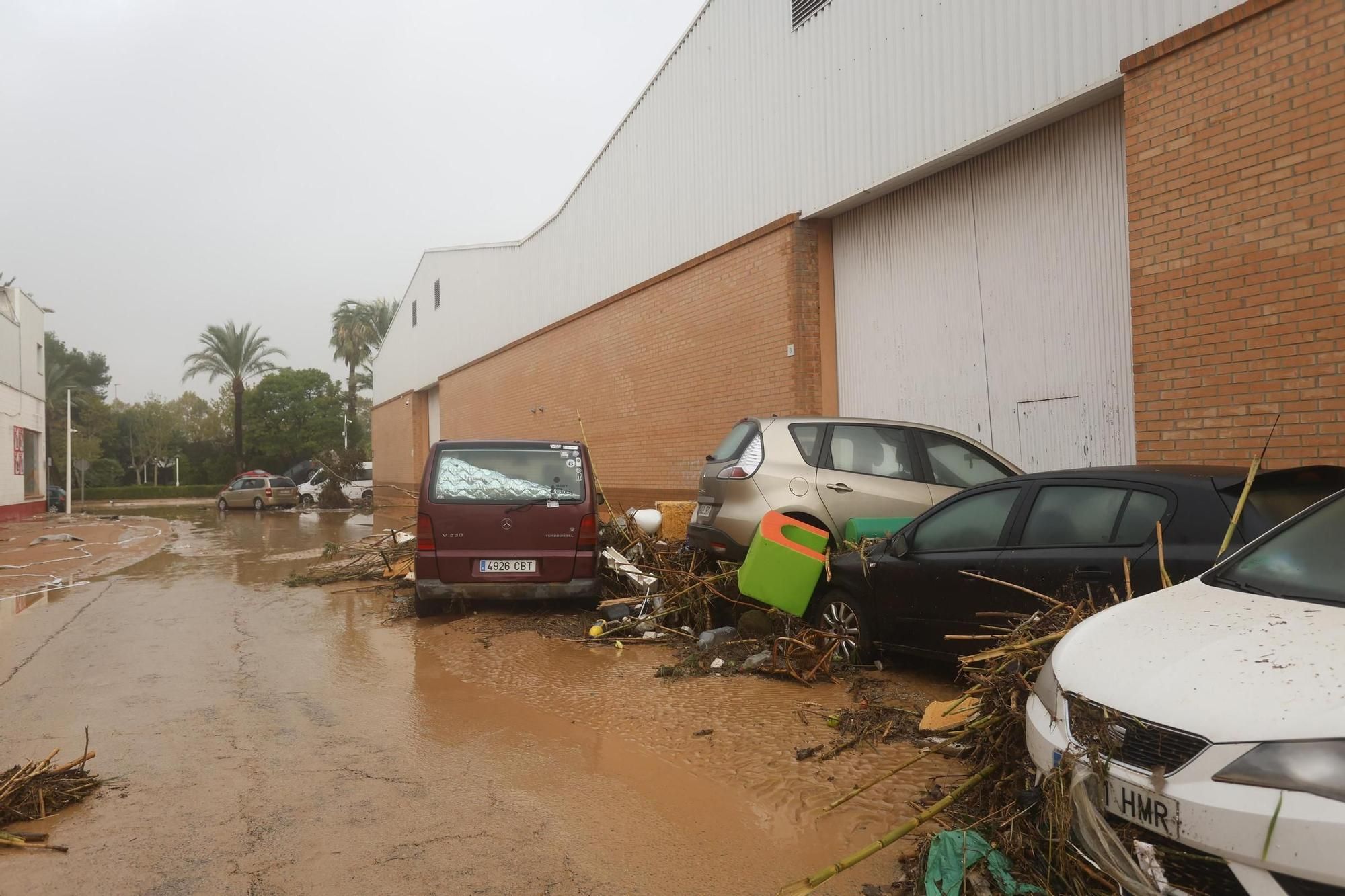 Devastadoras imágenes de la dana en l´Horta Sud