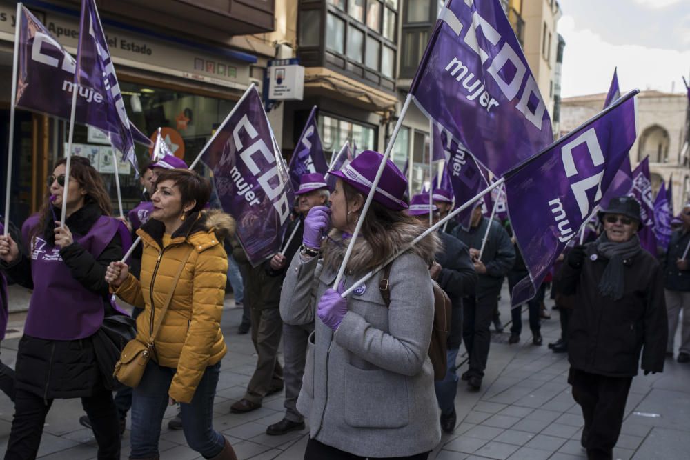 8M en Zamora | Manifestación Sindicatos