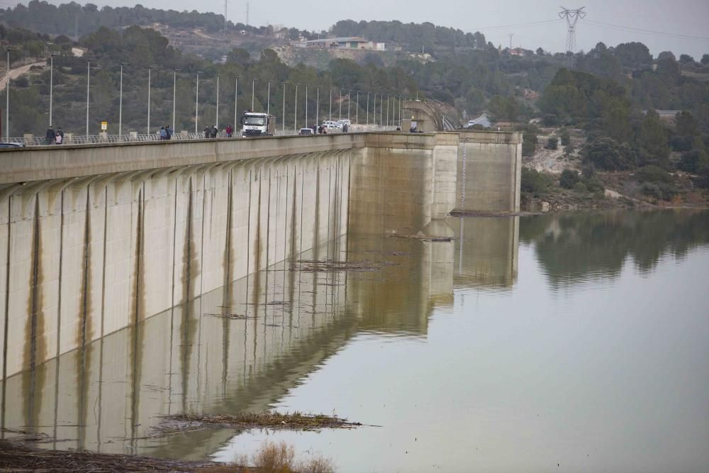 Segundo día del  Temporal Gloria en la Vall d'Albaida, la Costera y la Canal de Navarrés