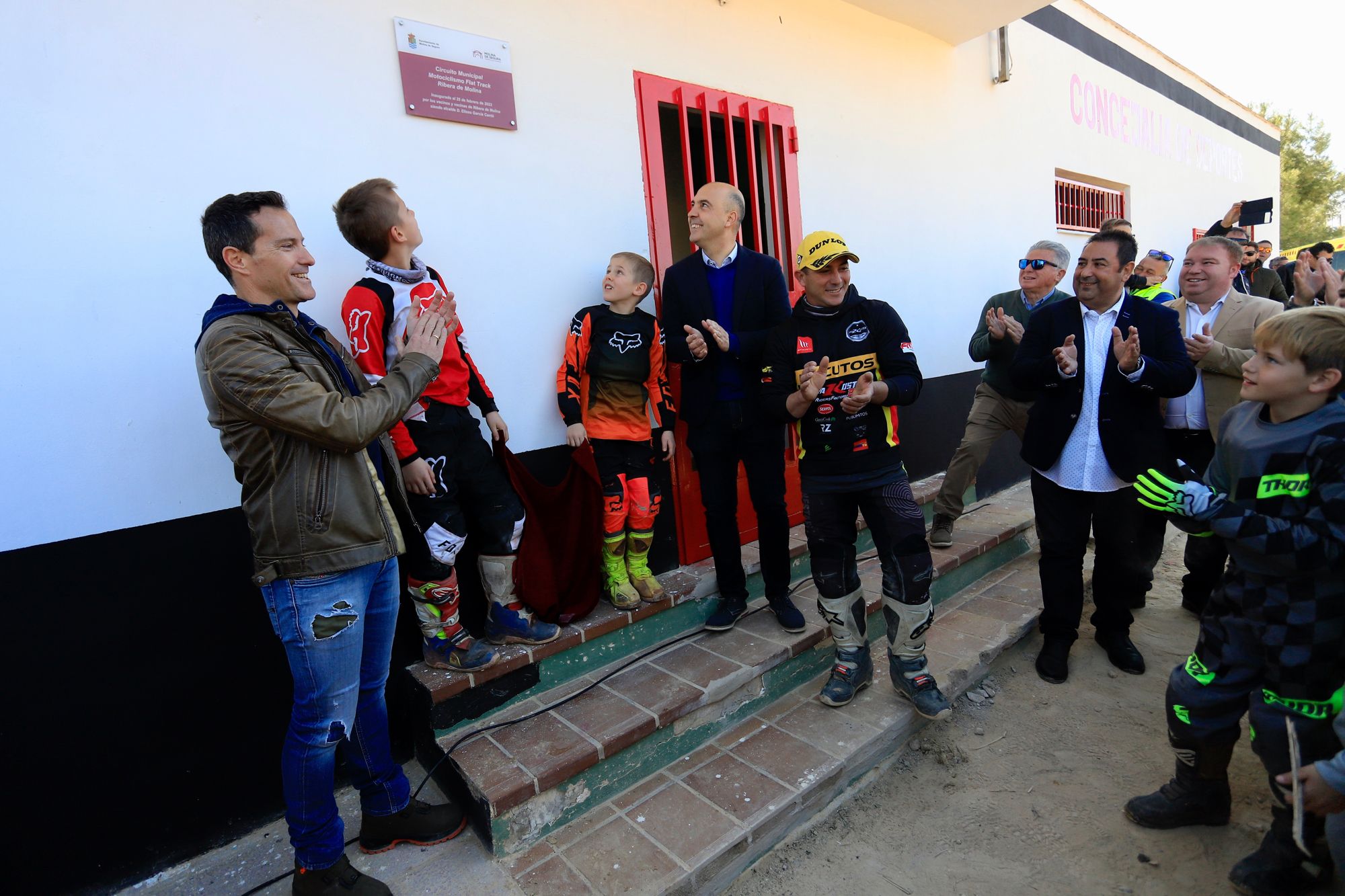 Inauguración del circuito de motos Ribera de Molina