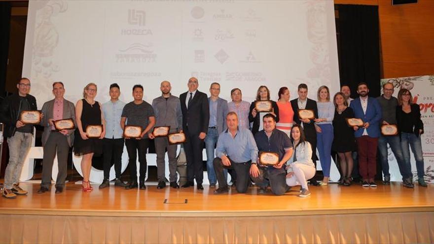 Galardones compartidos en los premios Horeca