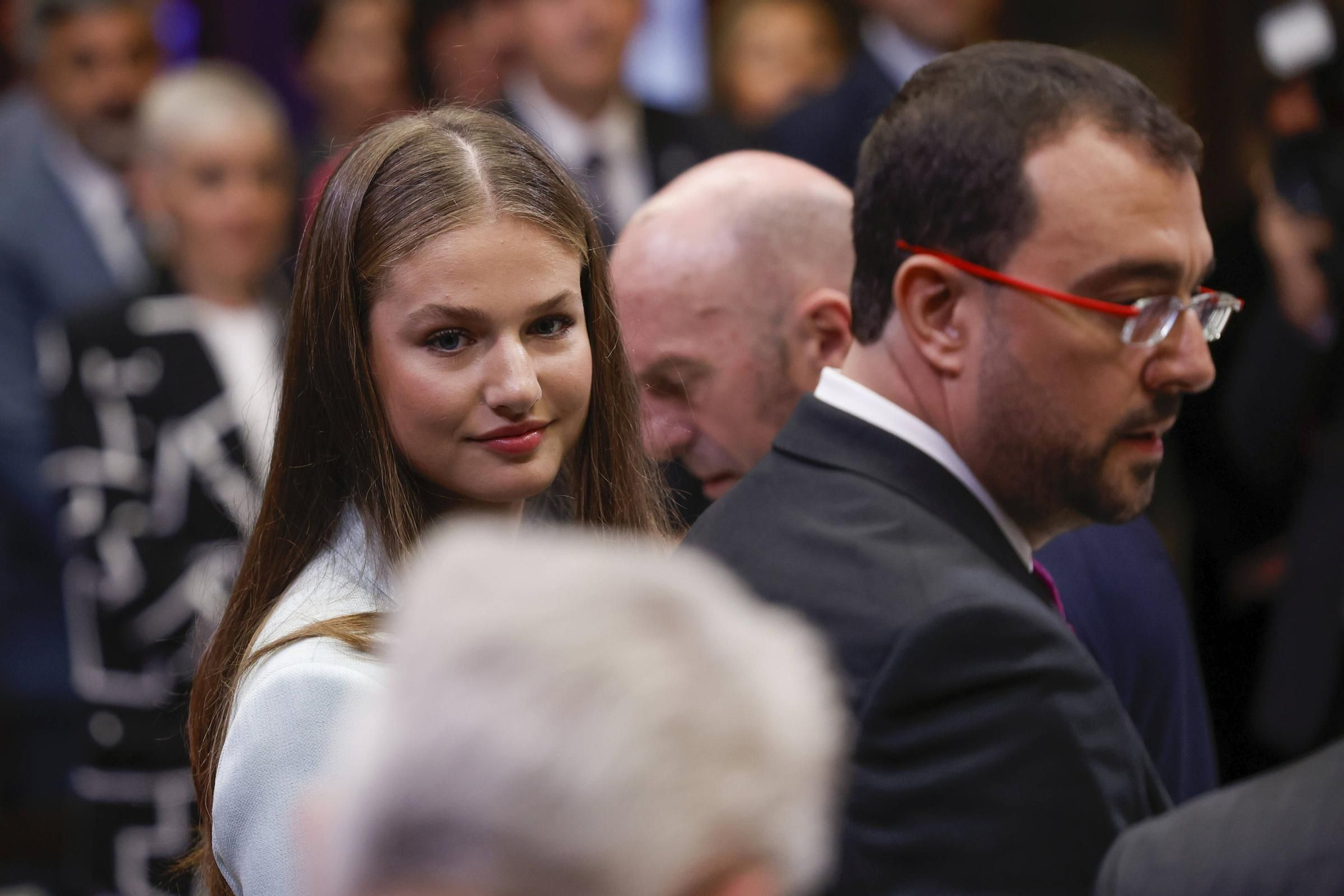 La Princesa Leonor recibe la Medalla de Asturias y el título de Alcaldesa Honoraria de Oviedo.