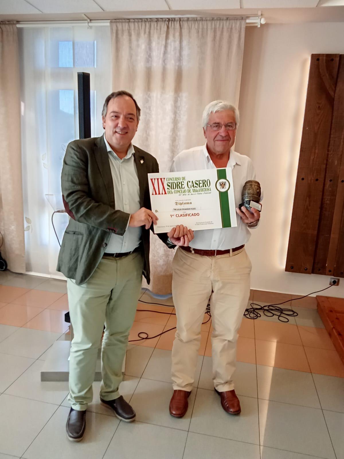 Por la izquierda, Alejandro Vega y Pepe Figaredo.