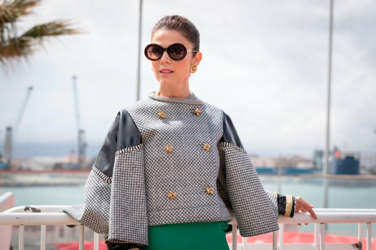 Juana Acosta, con un conjunto de Louis Vuitton en el Festival de Cine de Málaga