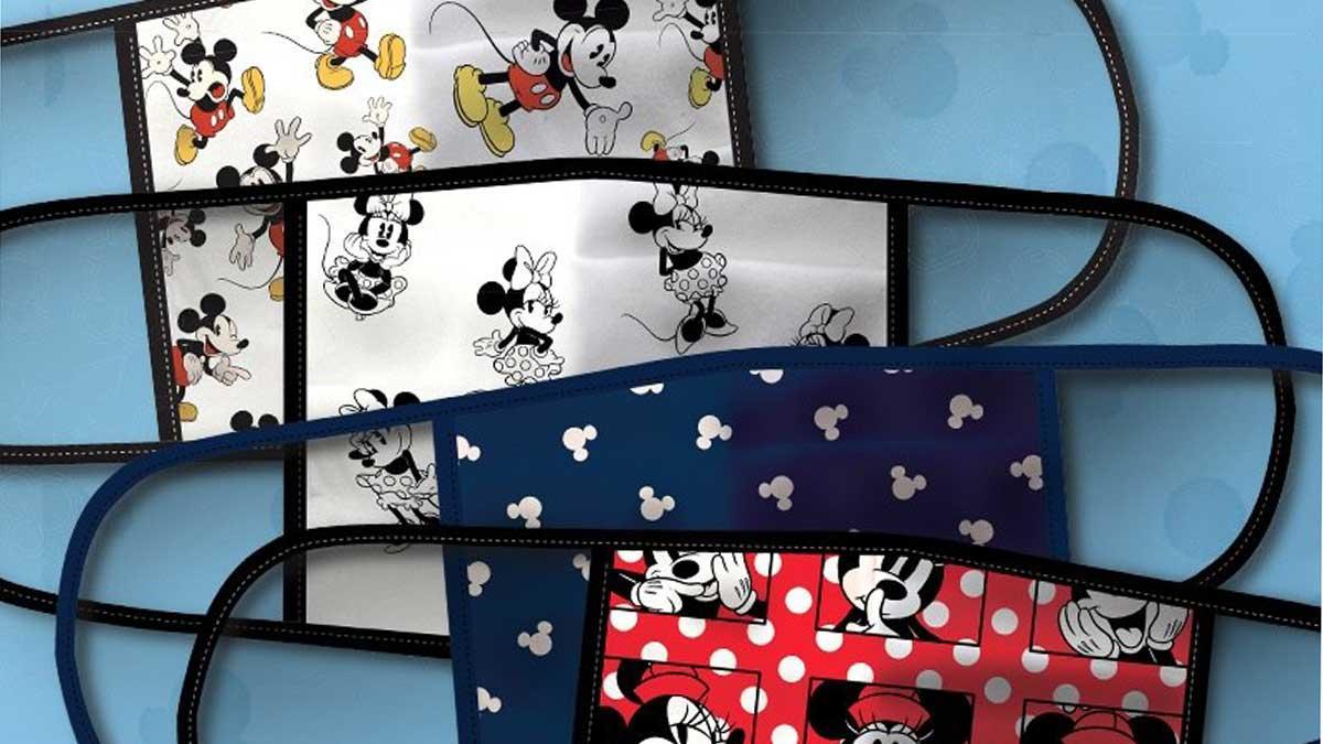 Disney estrena mascarillas de tela con sus personajes