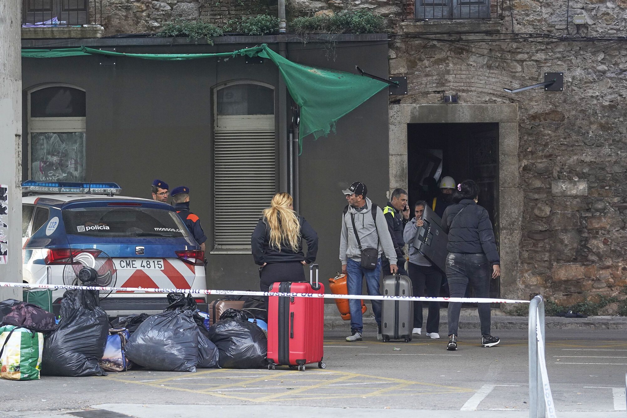 Girona carrer Tomàs Mieres desallotjament edifici ocupat