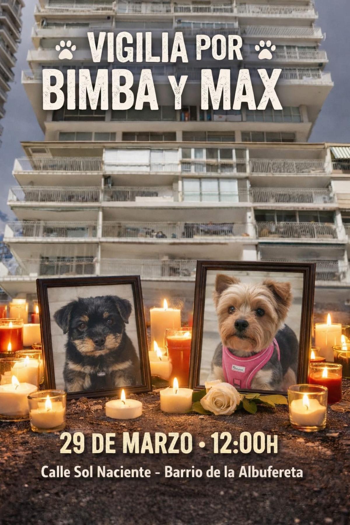 Convocatoria de la vigilia en la Albufereta.